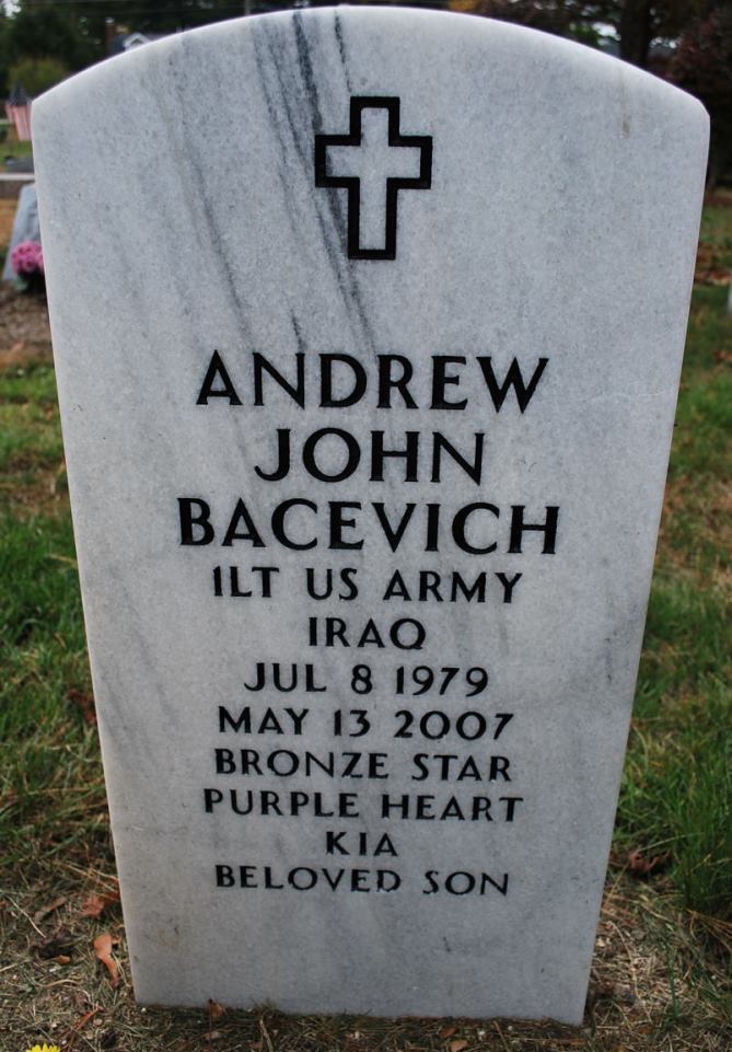 American War Grave Maple Grove Cemetery