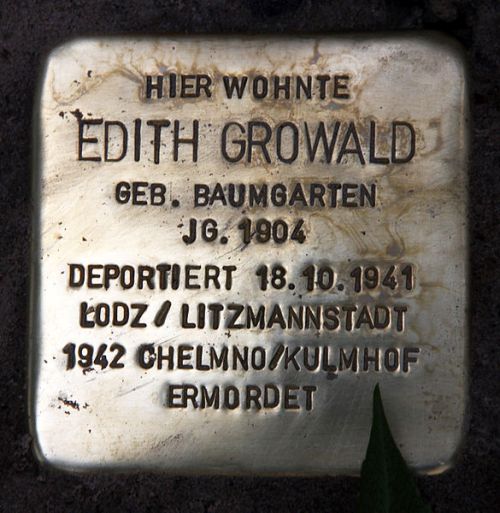 Stolpersteine Ludwigkirchstrae 11 #1