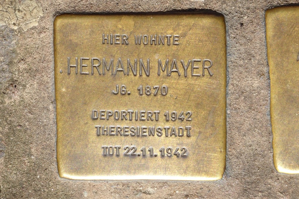 Stumbling Stones Steinheimer Straße 4 #4