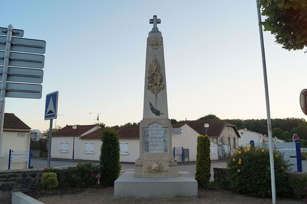 Oorlogsmonument La Boissire-des-Landes #1