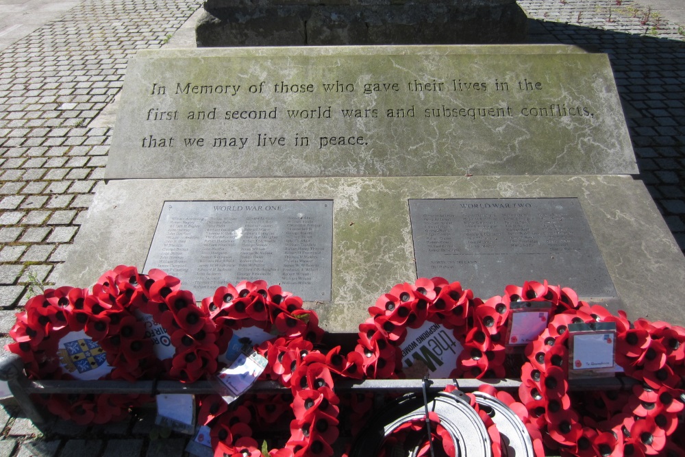 Oorlogsmonument West Auckland #2