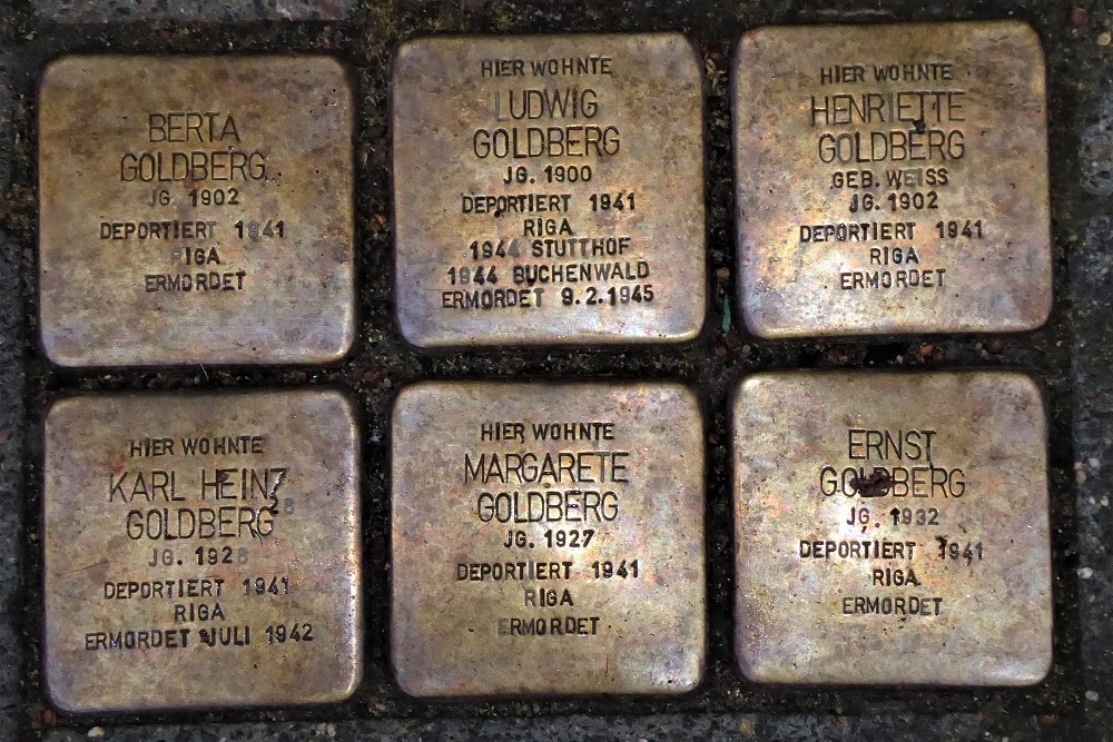 Stolpersteine Graelstraße 37 #4