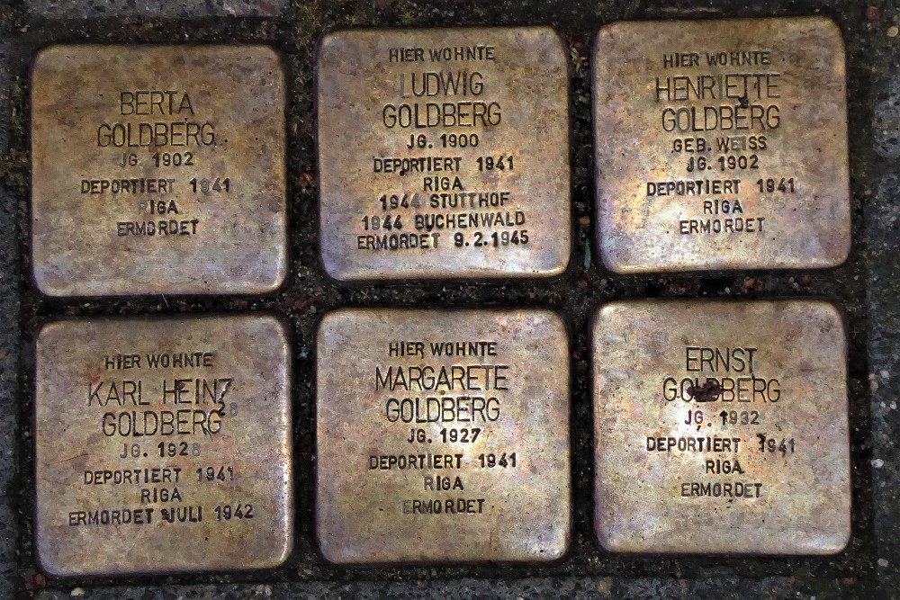 Stolpersteine Graelstrae 37 #4