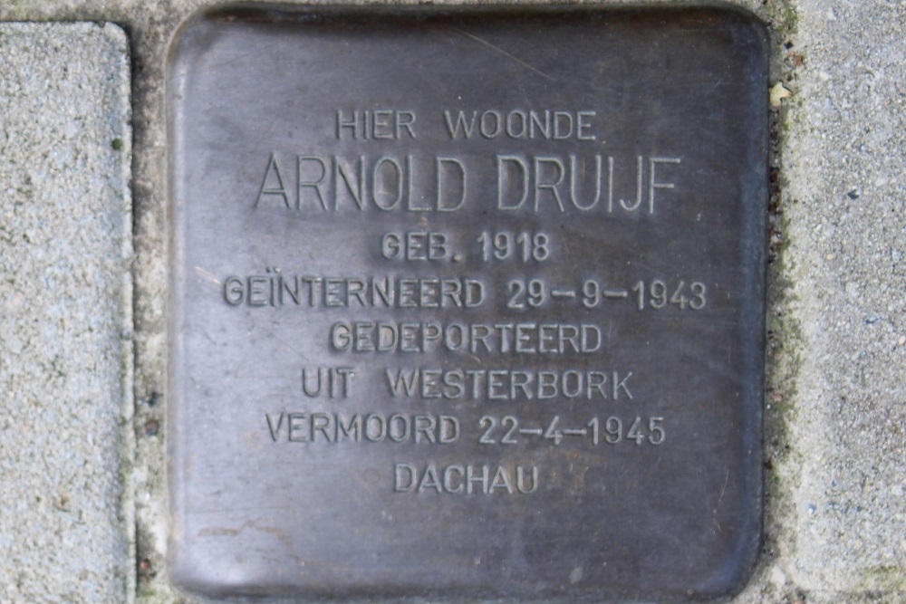 Stolperstein Bos en Vaartlaan 20