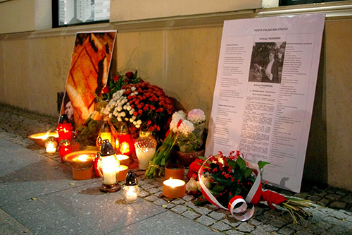 Executieplek Andrzej Trzebinski
