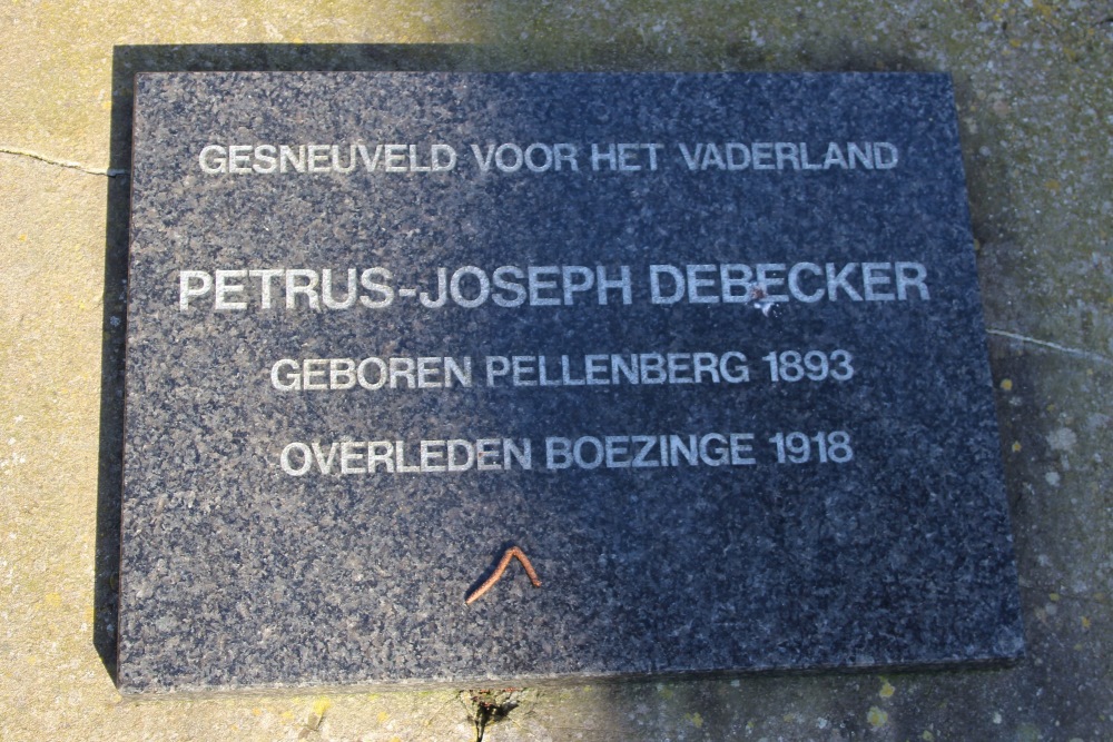 Belgian War Grave Pellenberg #2