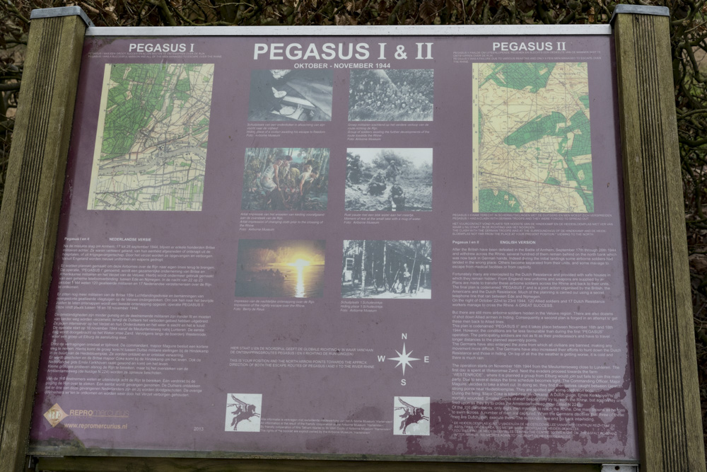 Information sign Pegasus I & II #1