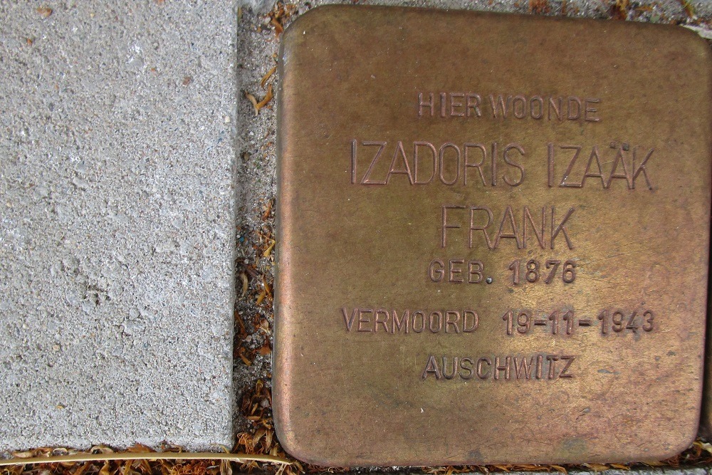 Stolpersteine Waalstraat 45 #2