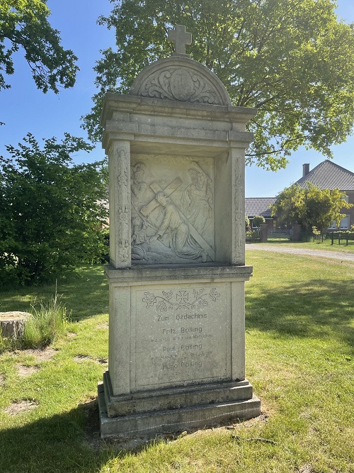 Memorial Stone Hansell #2