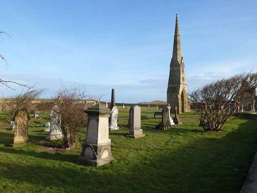 Oorlogsgraf van het Gemenebest Amble East Cemetery