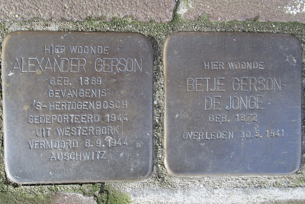 Stolpersteine Gasthuisring 47 #2