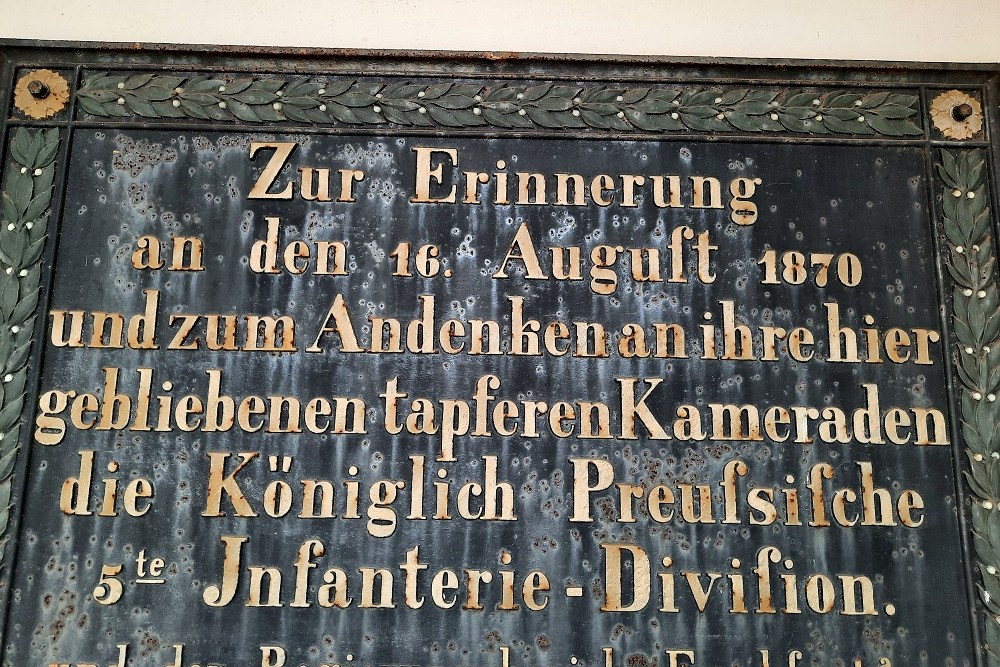 German Memorial Königlich Preussissche 5 Infanterie Division #1