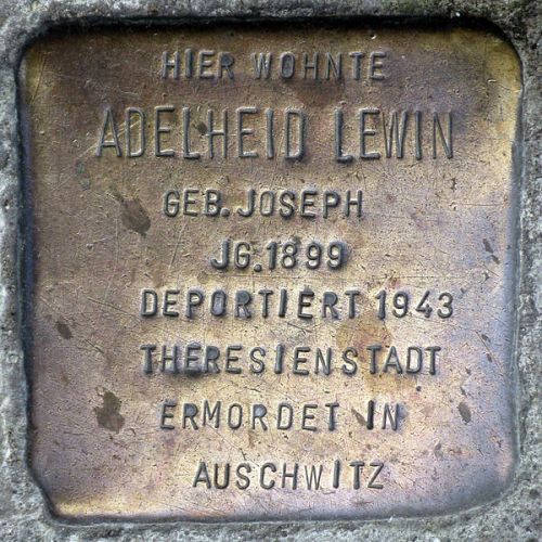 Stolpersteine Ackerstraße 1