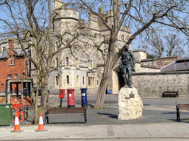 Irish Guardsman Statue