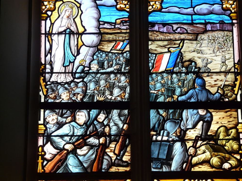 World War I Memorial Window Le Gavre