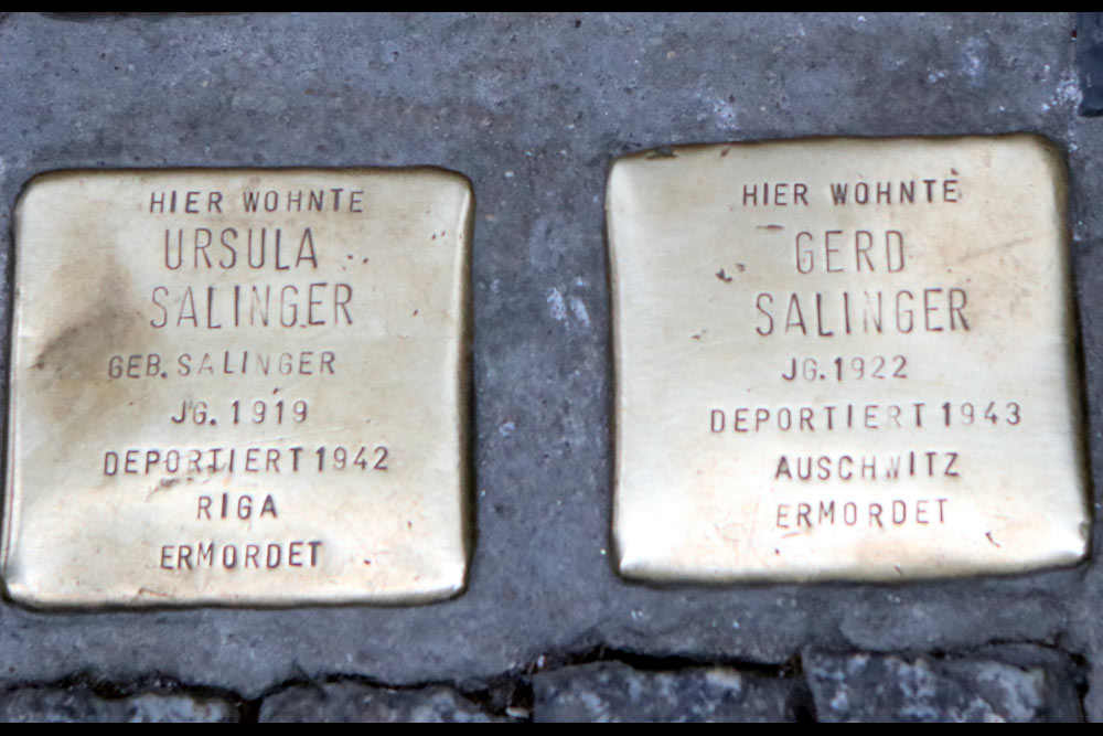 Stolpersteine Rosenthaler Straße 39 #3