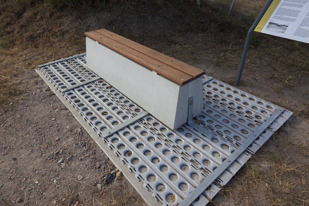 Information Sign and Bench former Air Strip B.91 Kluis #4