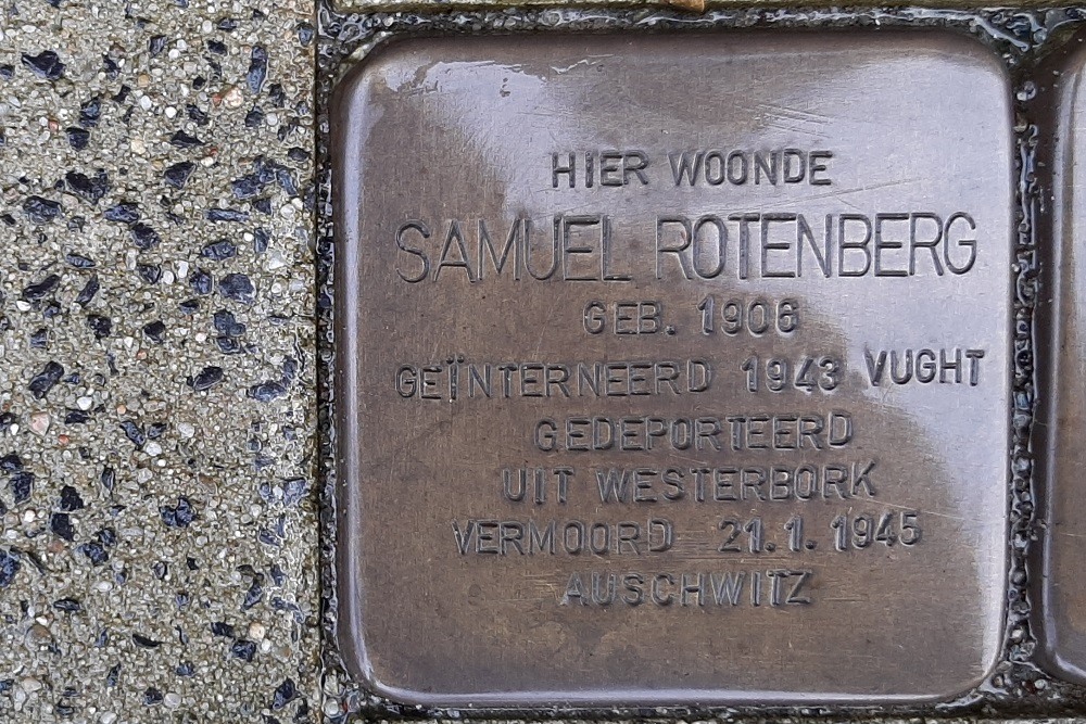 Stolpersteine Jan Bertsstraat 14 #2