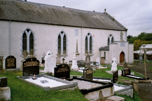 Oorlogsgraf van het Gemenebest St. Dympna Roman Catholic Churchyard #1