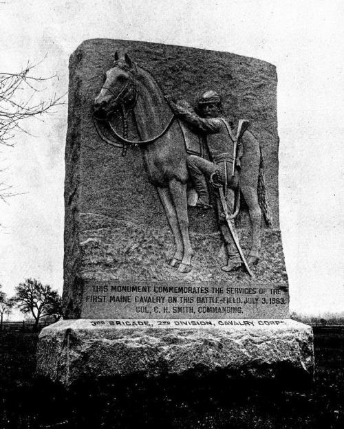 Monument 1st Maine Cavalry Regiment