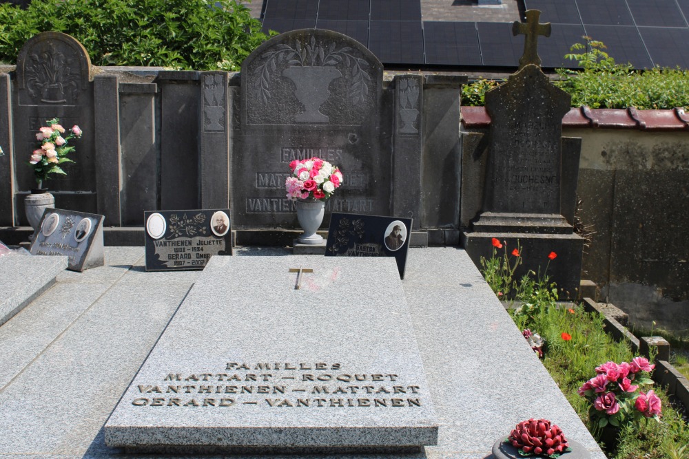 Belgian War Grave Couthuin Envoz #1