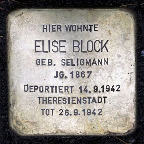 Stolperstein Leopoldstrae 32