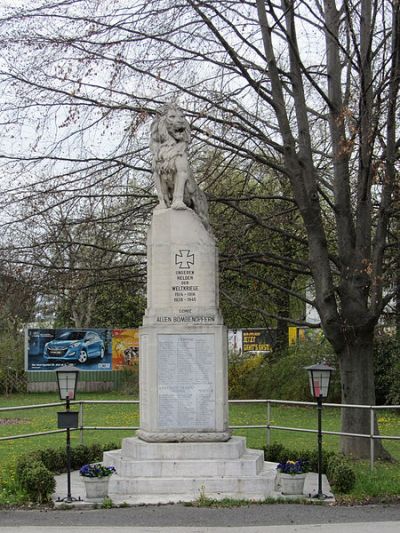 Oorlogsmonument Liebenau #1