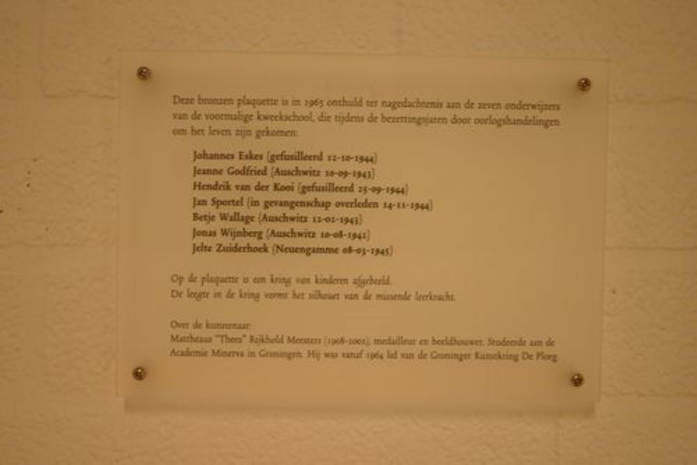 Memorial PABO Building Groningen #1