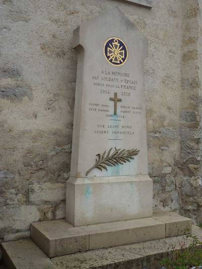Oorlogsmonument Épiais-lès-Louvres #1