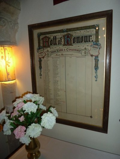 Roll of Honour St. Andrew Church #1