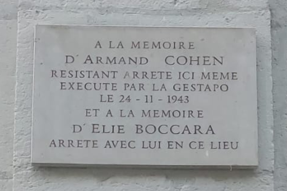 Gedenkteken Armand Cohen en Elie Boccara #2