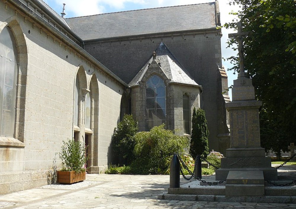 Oorlogsmonument Ploudalmzeau