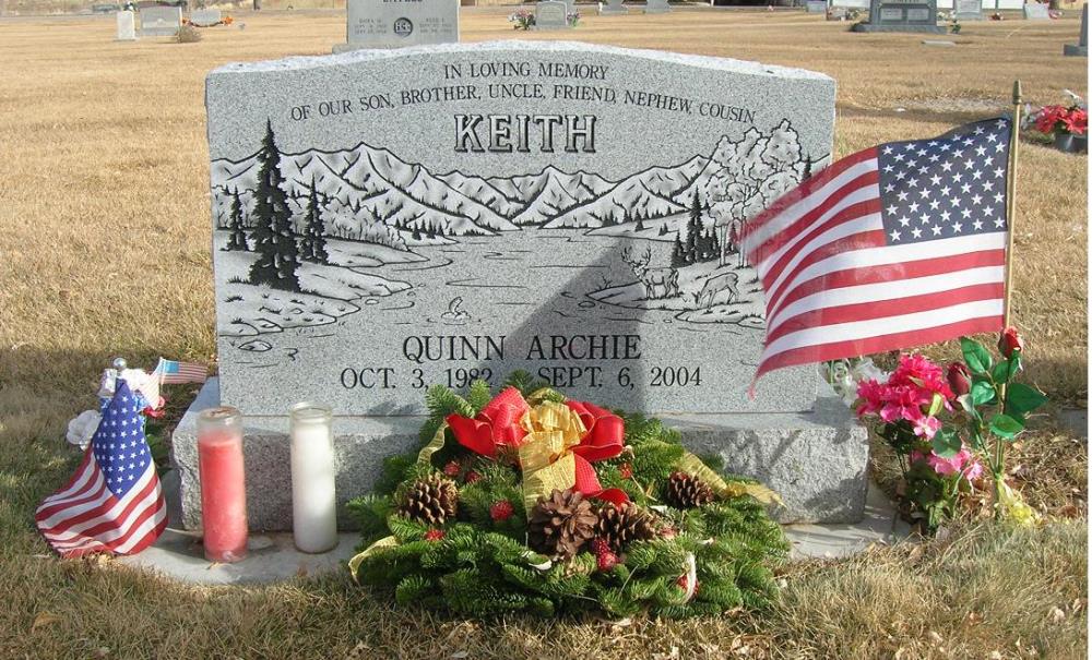 American War Grave Blanding City Cemetery