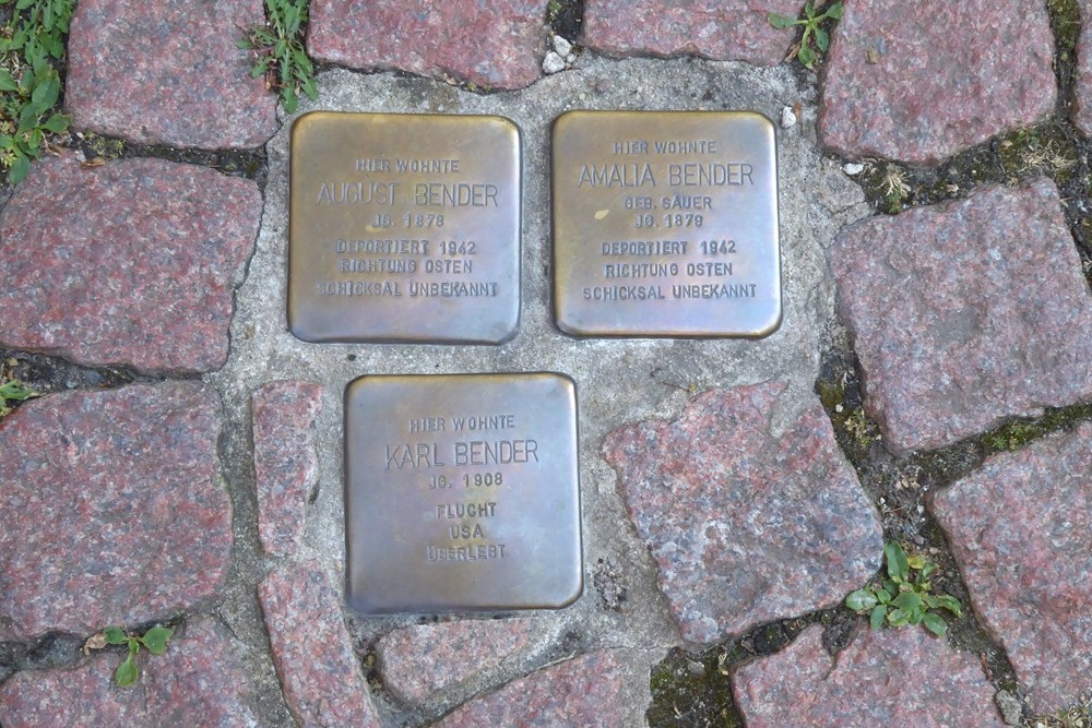 Stumbling Stones Aschaffenburger Strasse 22 #1