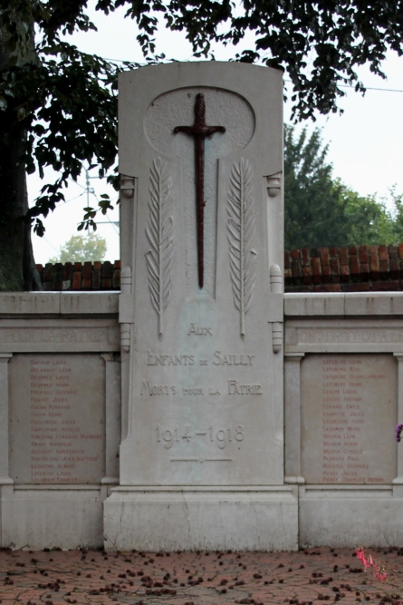 War Memorial Sailly-sur-la-Lys #4