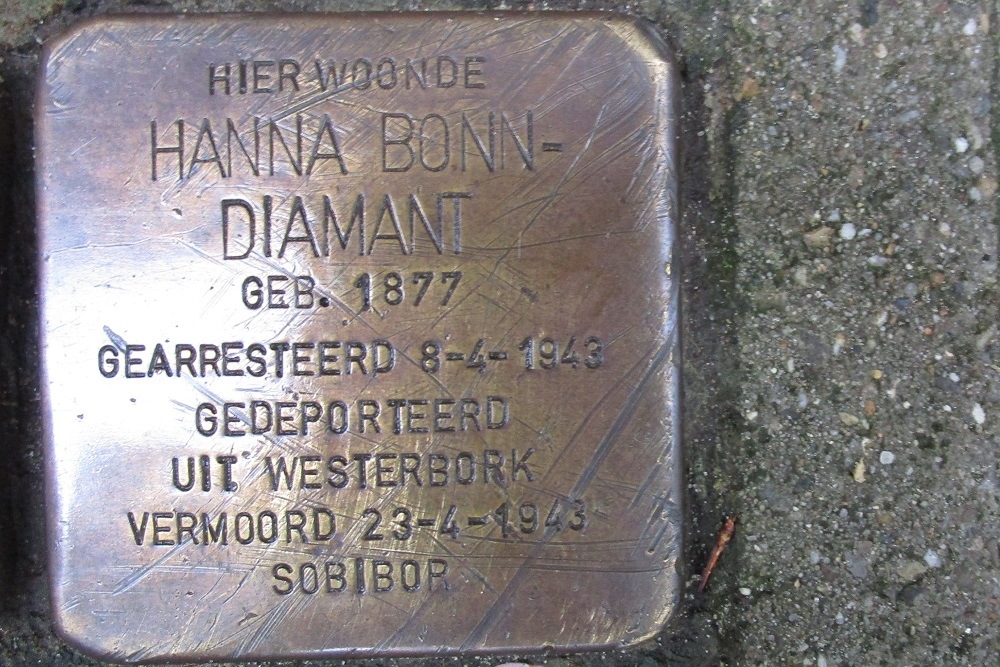 Stolpersteine Lomanstraat 28 #3