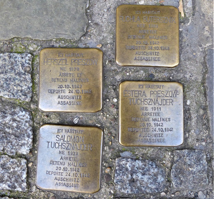 Stolpersteine Lombardstraat 57 #2