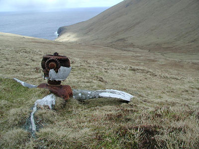 Crash Site & Wreckage Short Sunderland ML 858 St. Kilda #1