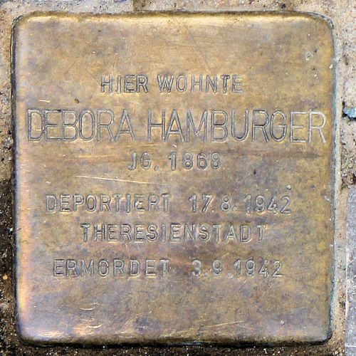 Stolpersteine Jenaer Strae 20 #3