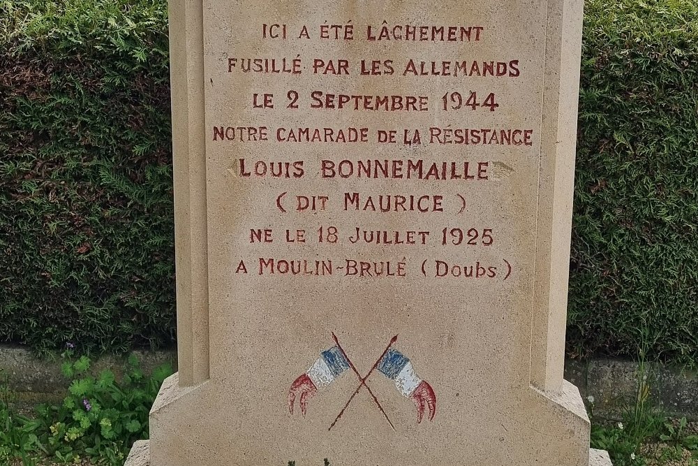 Monument Executie Louis Bonnemailles