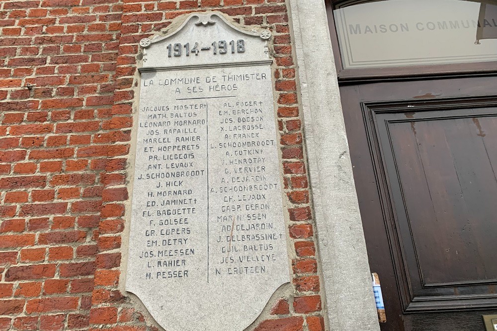 War Memorial Thimister-Clermont #2