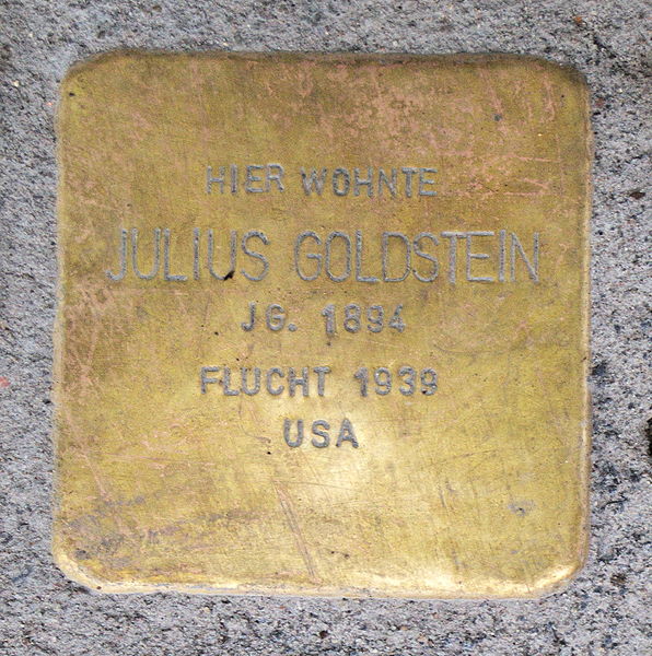 Stolpersteine Schlossgasse 93 #1