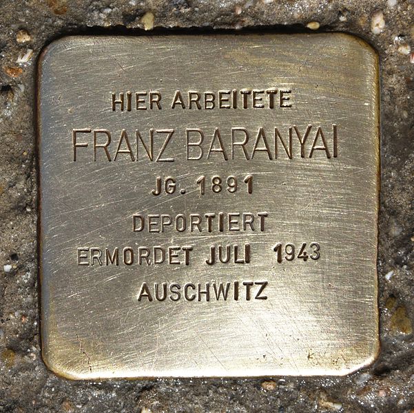 Stolperstein Paulustorgasse 8