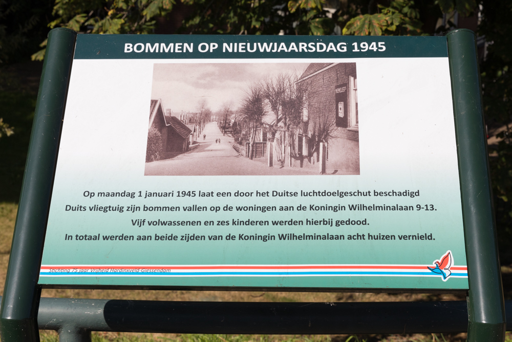 Informatiebord nr. 5 Tweede Wereldoorlog in Hardinxveld-Giessendam #1