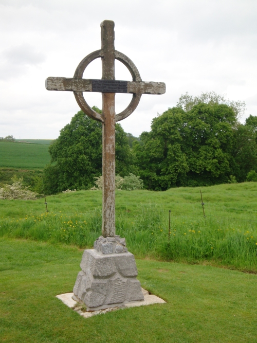 Monument en Kruis 51st (Highland) Division Beaumont-Hamel #4