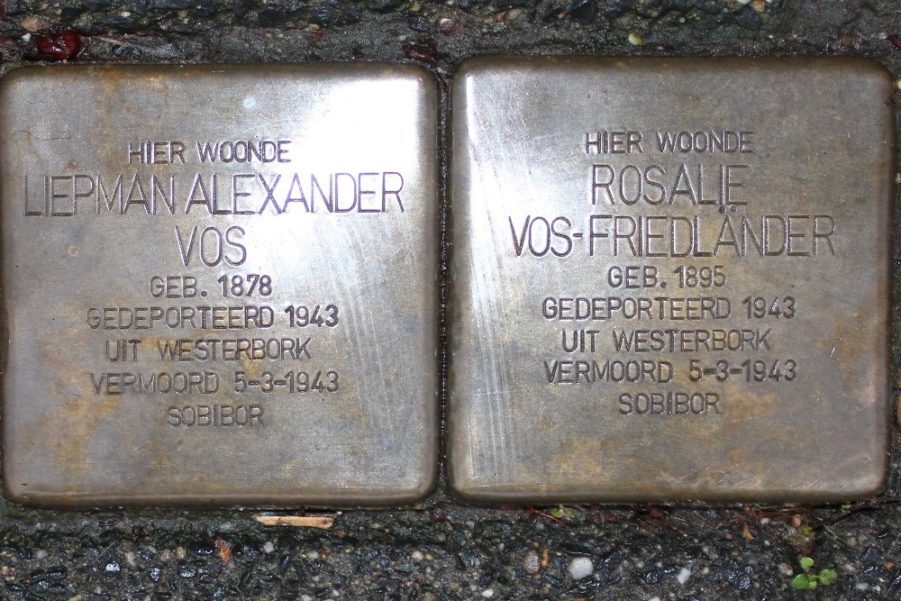 Stolpersteine Westeinde 95 #3