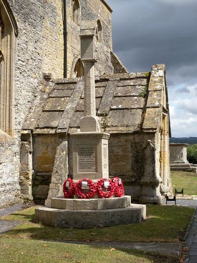 Oorlogsmonument Honeybourne #1