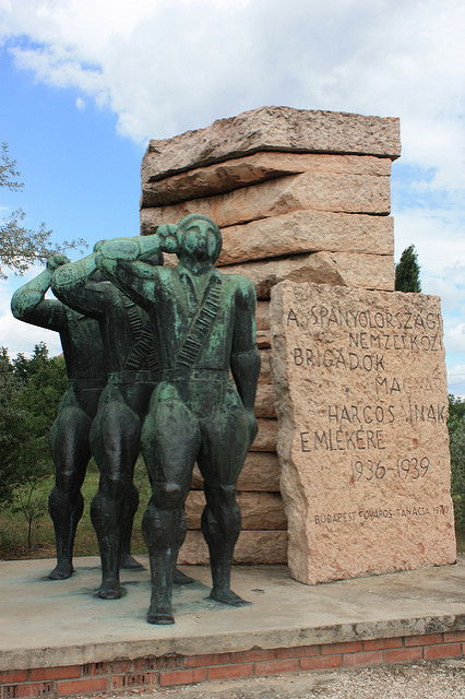 Monument Internationale Brigades Budapest #1