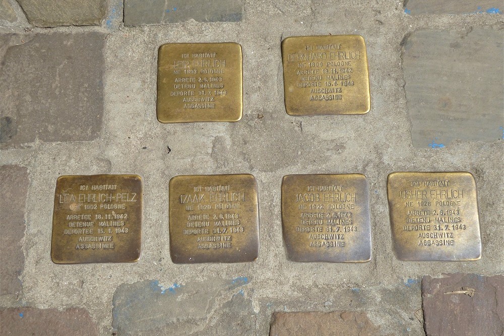 Stolpersteine Huidevettersstraat 92 #1