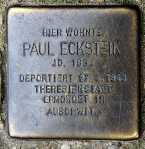 Stolpersteine Raabestrae 13 #4